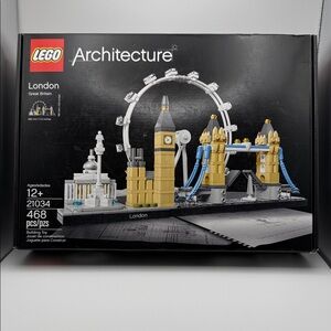 LEGO Architecture London Set - New in Box - Big Ben, London Eye, and more!